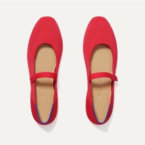 Rothy's The Square Mary Jane - Lollipop Red